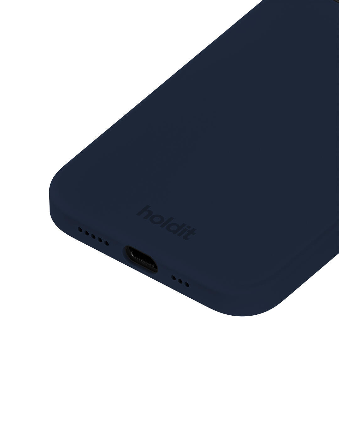 Silicone iPhone cover - Midnight Blue